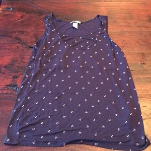 H&M anchor nursing tank top